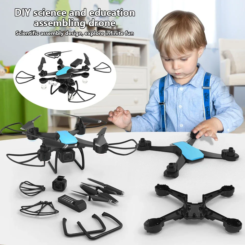 Drone Video Production - JJRC H108 DIY Teaching Assembly Mini