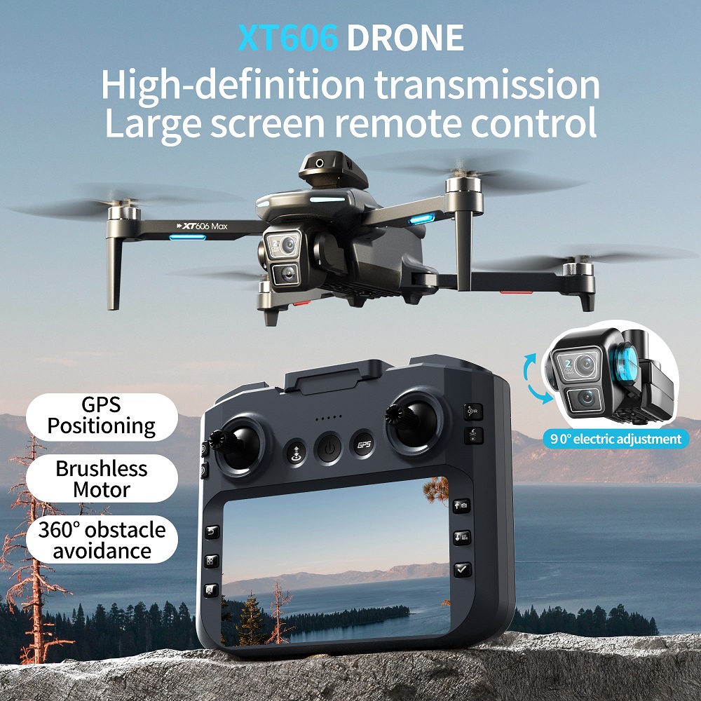 XT606 MAX 3 battery Drone 4k 8 - огляд і ціна Drone Photogrammetry