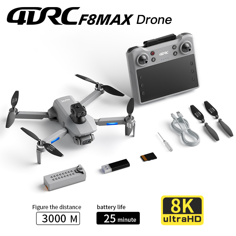 F8 MAX GPS Drone Professional  - огляд і ціна Drone Mapping