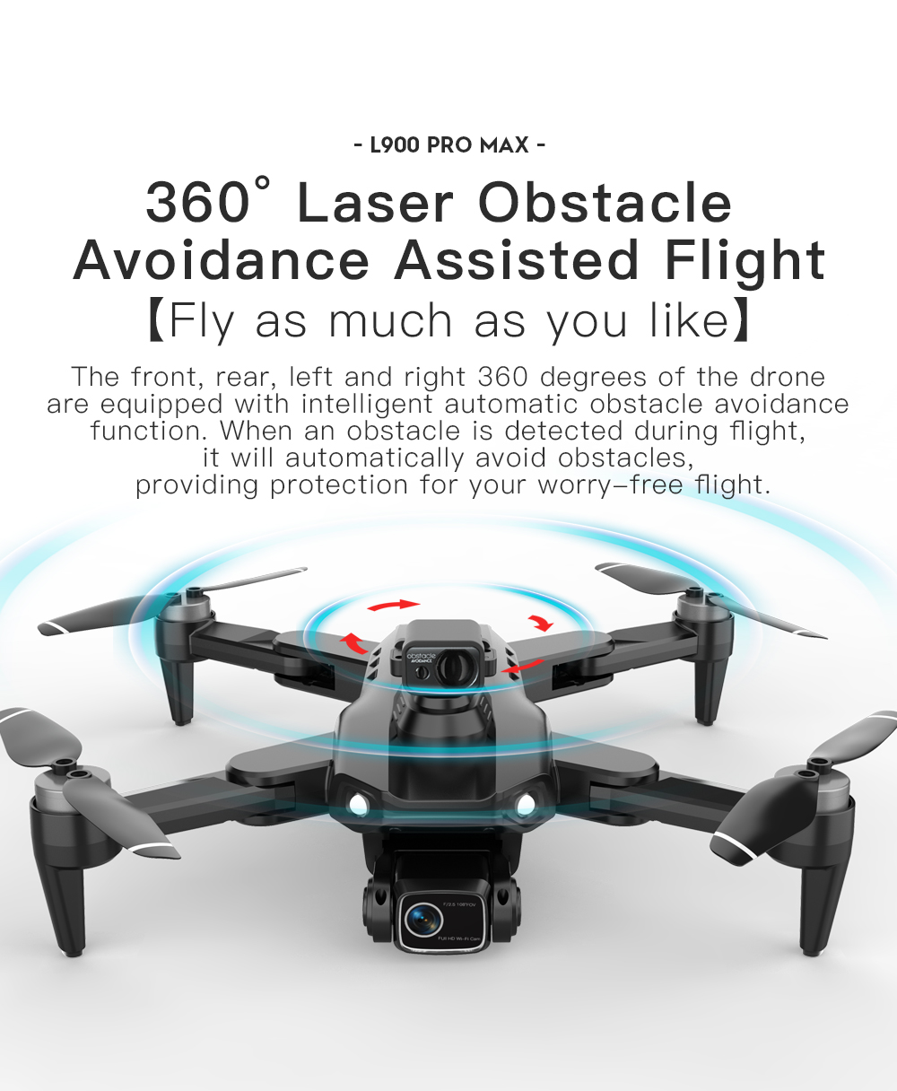 LYZRC L900 PRO MAX Laser obsta - огляд і ціна Drone Photogrammetry