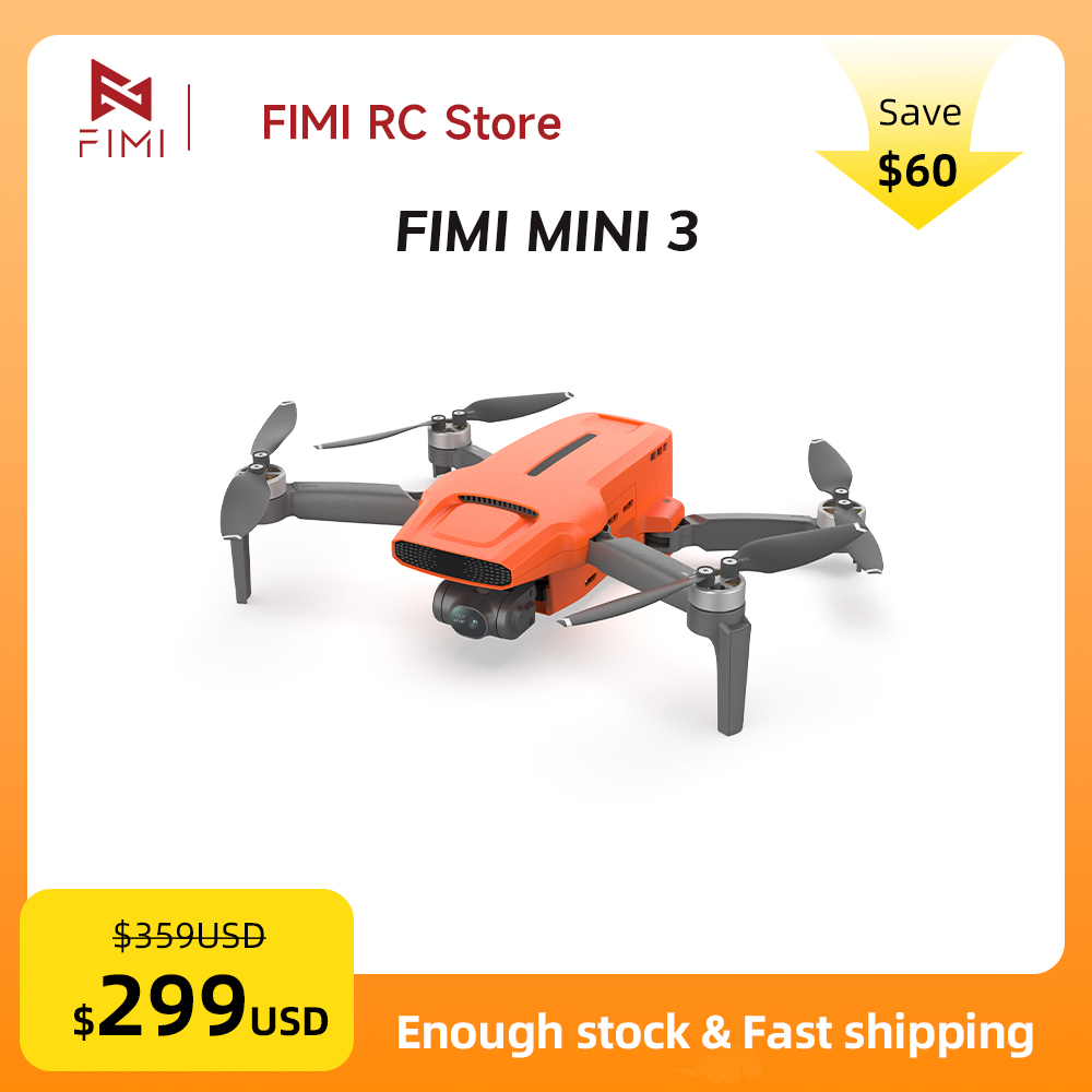 FIMI MINI 3 Camere Drone 4K 60 - огляд і ціна Drone Video Production
